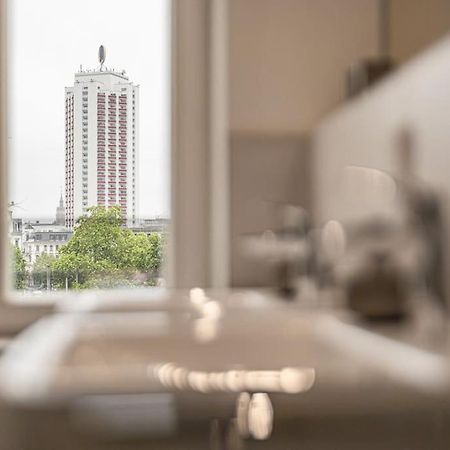 Stylisches Zentrales City-Apartment Mit 2 Balkonen Leipzig Ngoại thất bức ảnh