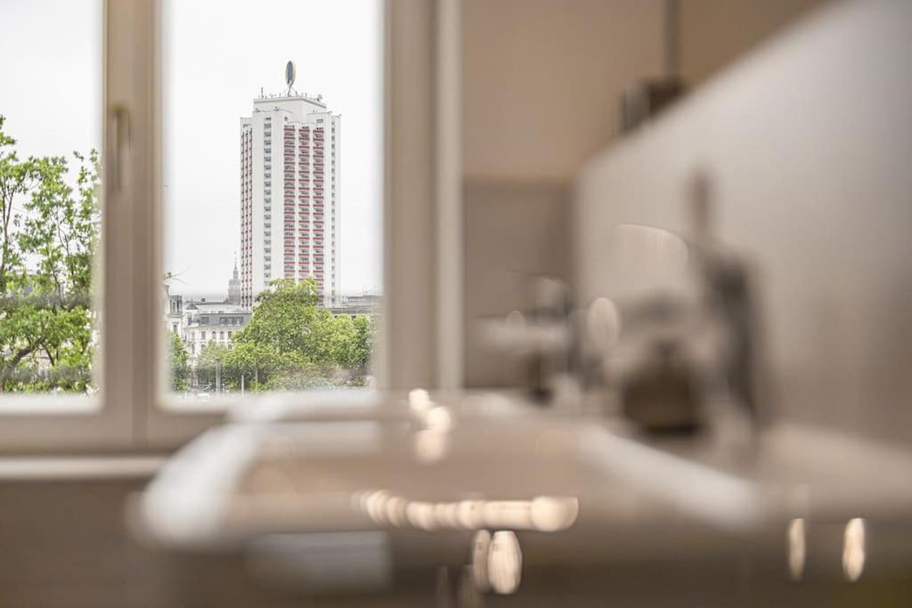 Stylisches Zentrales City-Apartment Mit 2 Balkonen Leipzig Ngoại thất bức ảnh