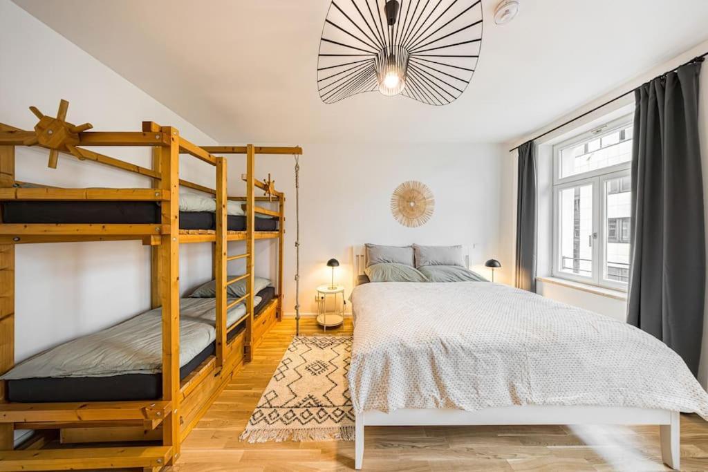 Stylisches Zentrales City-Apartment Mit 2 Balkonen Leipzig Ngoại thất bức ảnh