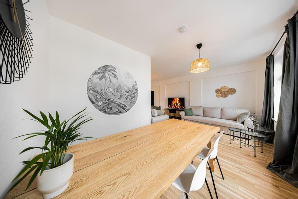 Stylisches Zentrales City-Apartment Mit 2 Balkonen Leipzig Ngoại thất bức ảnh