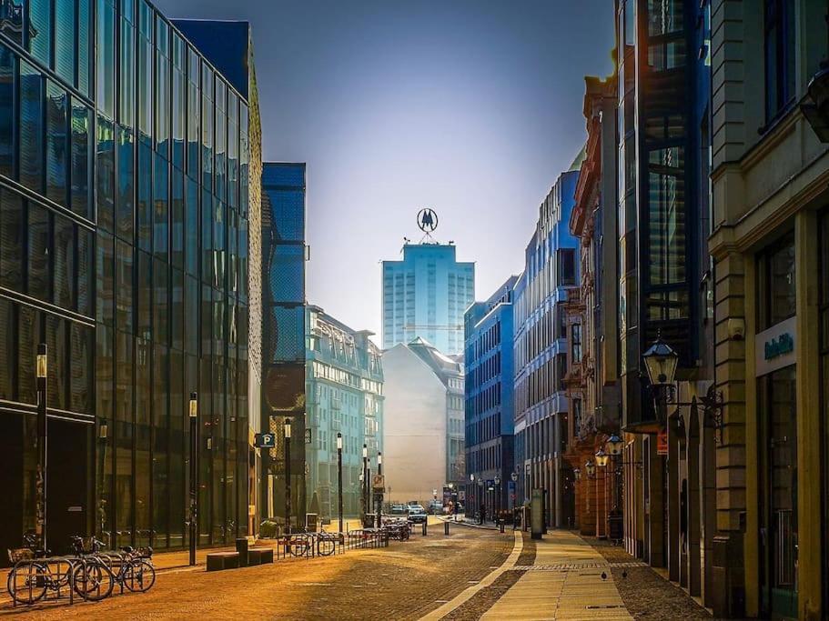 Stylisches Zentrales City-Apartment Mit 2 Balkonen Leipzig Ngoại thất bức ảnh